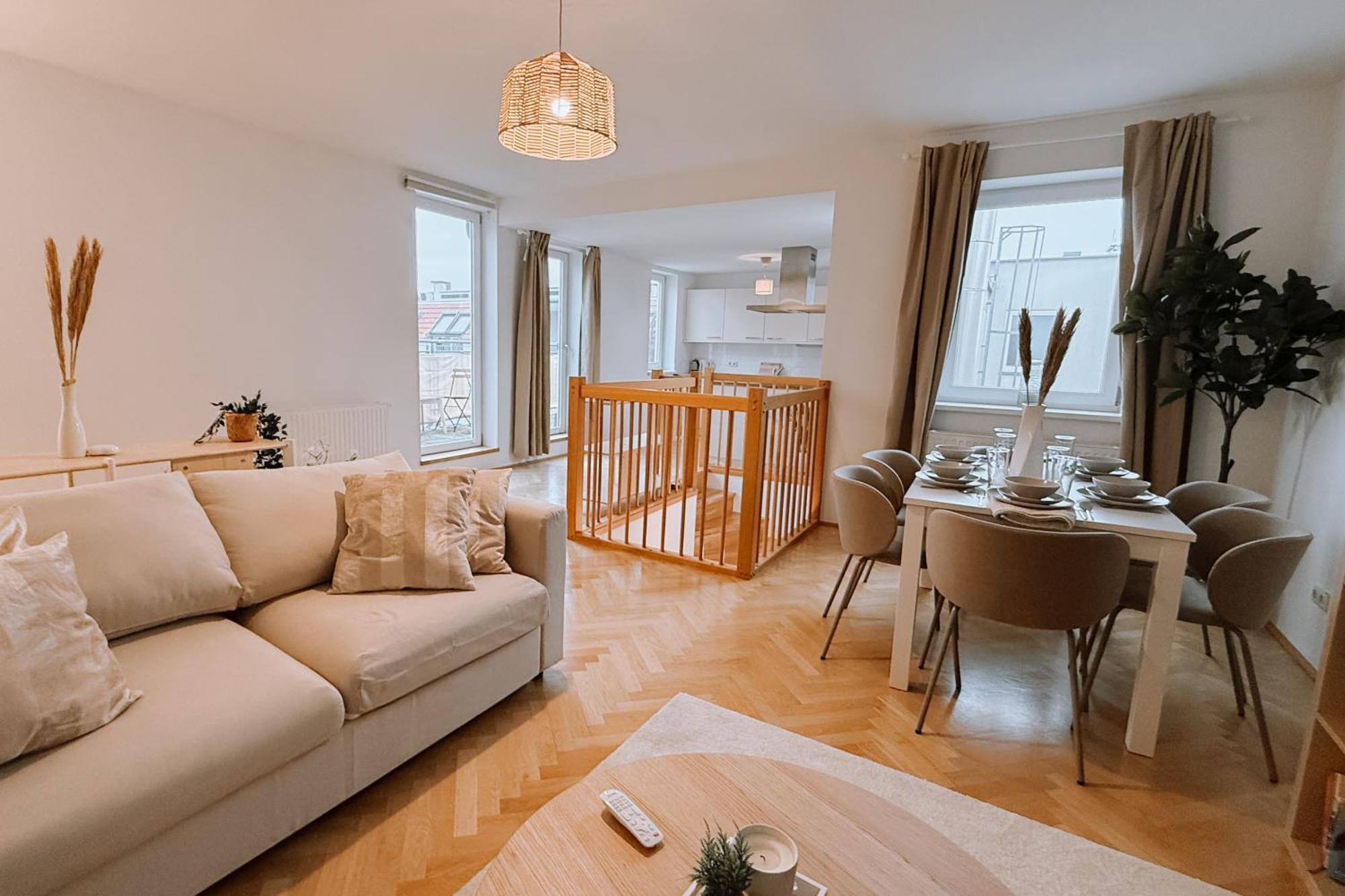 90Qm, 3 Bedrooms, Near Schoenbrunn, Balcony - Axara Housing Vienna Esterno foto